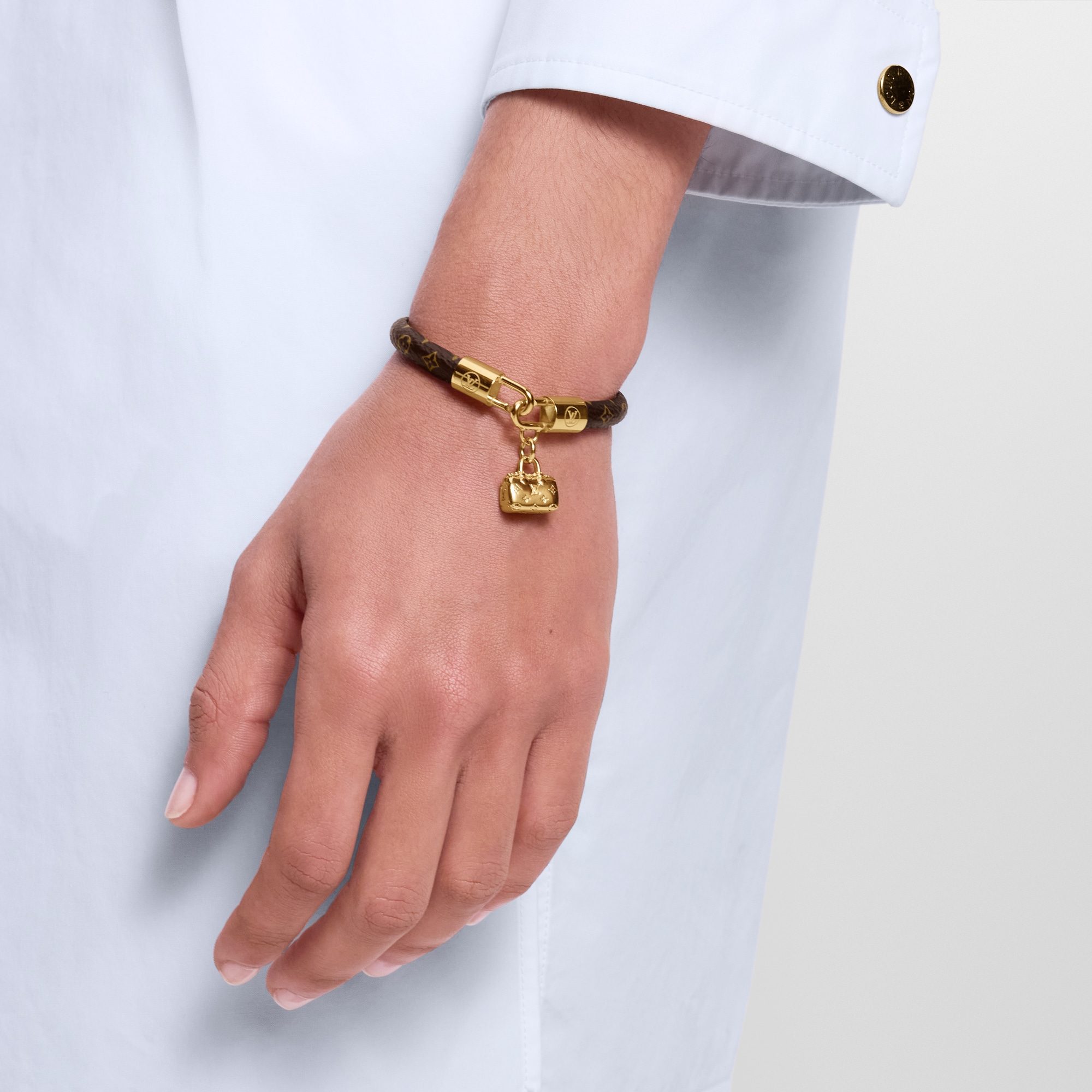 Speedy Charm Bracelet Monogram Canvas - Fashion Jewelry | LOUIS
